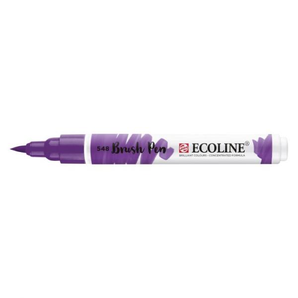 Talens Ecoline Brushpen Blauviolett 548