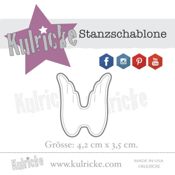 Kulricke Stanzschablone "Engelsflügel" Craft Die | Stanze