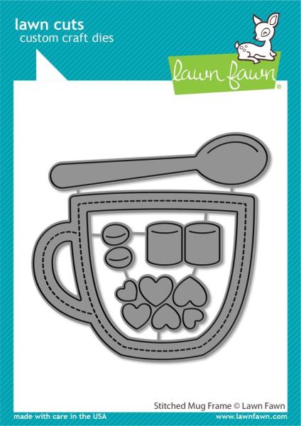 Lawn Fawn Craft Dies - Stitched Mug Frame