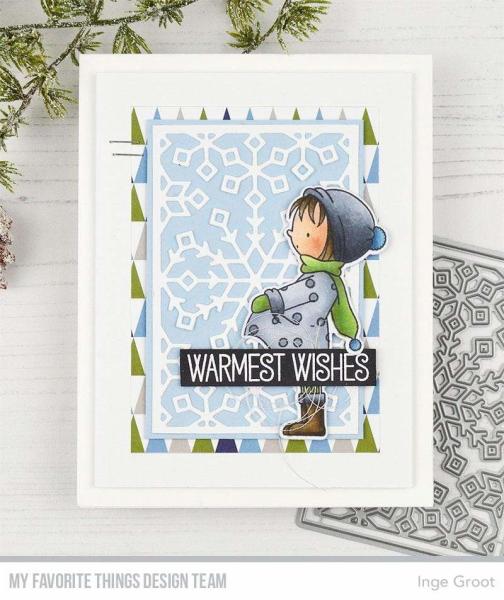 My Favorite Things Die-namics "Warmest Wishes" | Stanzschablone | Stanze | Craft Die