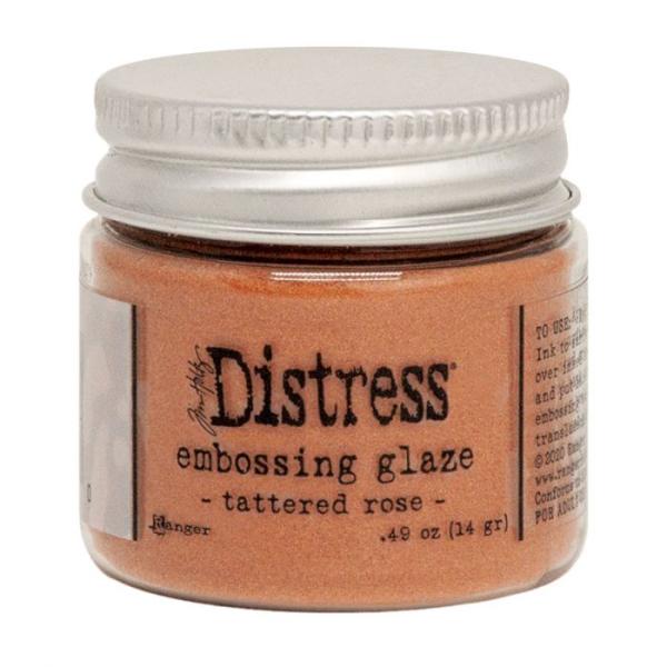 Ranger - Tim Holtz Distress Embossing Glaze Tattered rose