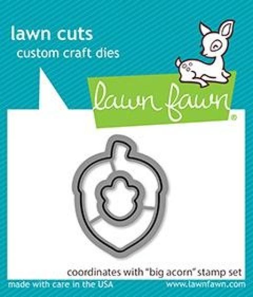 Lawn Fawn Craft Dies - Big Acorn