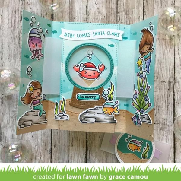 Lawn Fawn Craft Dies - Shutter Card Add-On