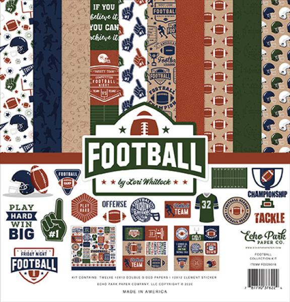 Echo Park "Football" 12x12" Collection Kit