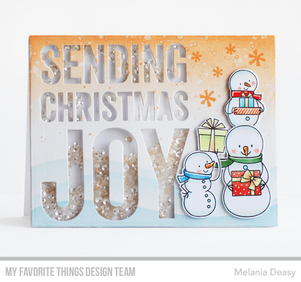 My Favorite Things Die-namics "Sending Christmas Joy" | Stanzschablone | Stanze | Craft Die