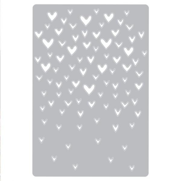 Sizzix Thinlits Craft Die - Drifting hearts