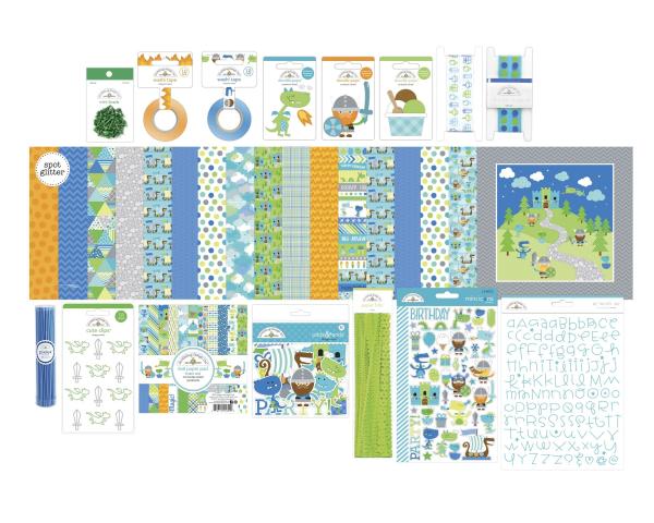 Doodlebug Design Dragon Tails Value Bundle 