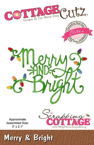 Scrapping Cottage Die - Merry & Bright