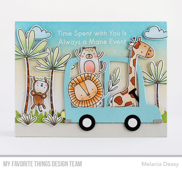 My Favorite Things Stempelset "Sweet Safari" Clear Stamp Set