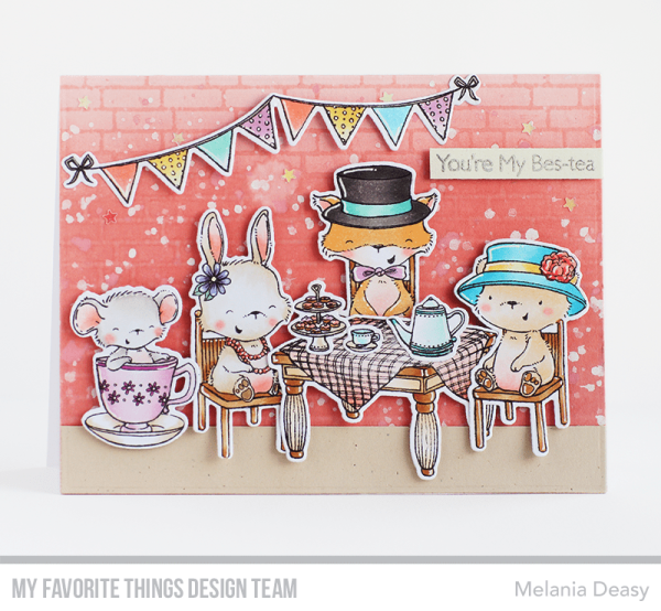 My Favorite Things Stempelset "Tea Party" Clear Stamp Set