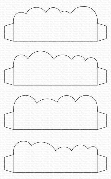 My Favorite Things Die-namics "Outside the Box Clouds" | Stanzschablone | Stanze | Craft Die