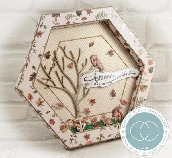 Craft Consortium Papierblock 6x6" Woodland