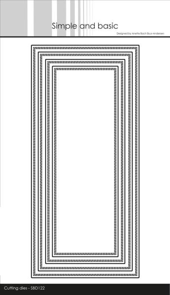 Simple and Basic " Base Slimcard " Stanze -  Die