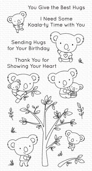 My Favorite Things Stempelset "Koala-ty Time" Clear Stamp Set