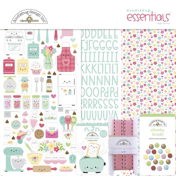 Doodlebug Design Made with Love Essentials Kit 