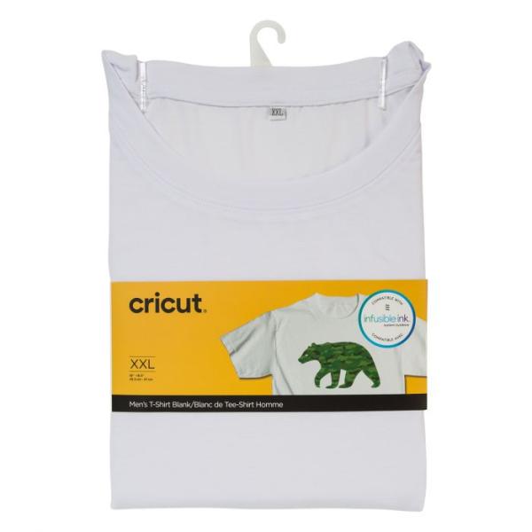 Cricut - Herren-T-Shirt-Rohling Rundhalsausschnitt XXL