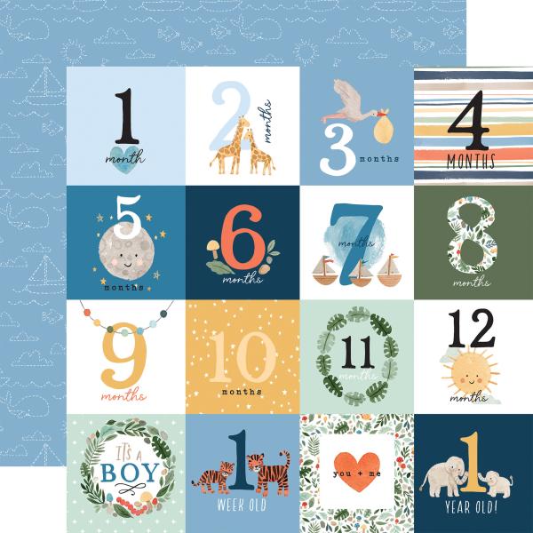 Echo Park "Welcome Baby Boy" 12x12" Collection Kit