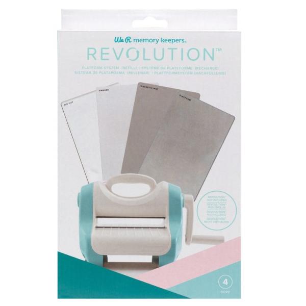 We R Memory Keepers - Revolution Platform Replacement Set - 4 Ersatzplatten