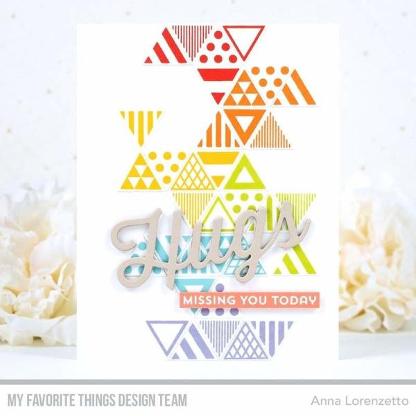 My Favorite Things Stempel "Trendy Triangles" Clear Stamp