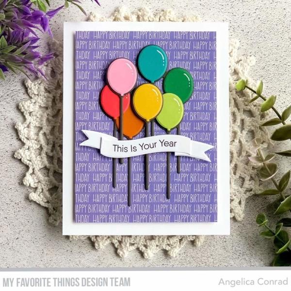 My Favorite Things Stempelset "Balloon Bouquet" Clear Stamp Set