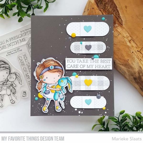 My Favorite Things Stempelset "Care of My Heart" Clear Stamp Set