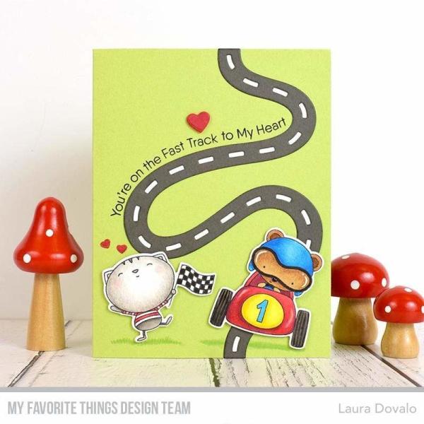 My Favorite Things Stempelset "Fast-Track Friends" Clear Stamp Set