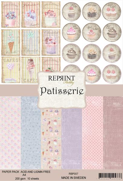 Reprint Patisserie Collection A4 Paper Pack