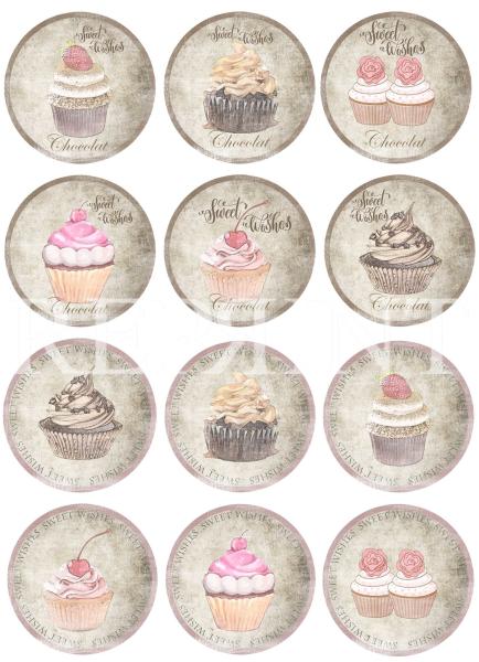 Reprint Patisserie Collection A4 Paper Pack