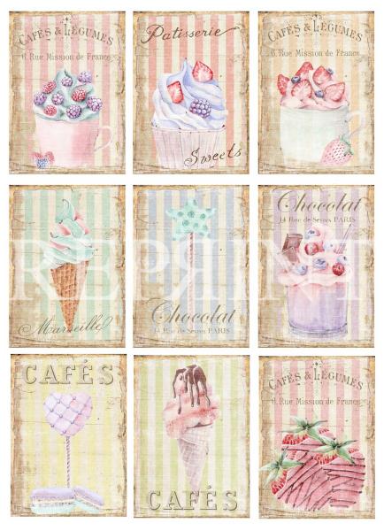 Reprint Patisserie Collection A4 Paper Pack