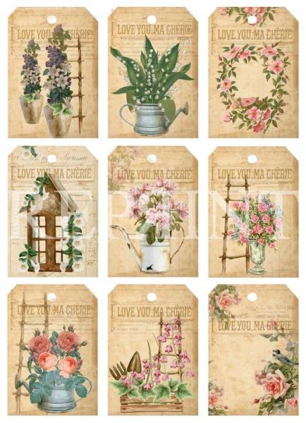 Reprint Vintage Garden Collection A4 Paper Pack