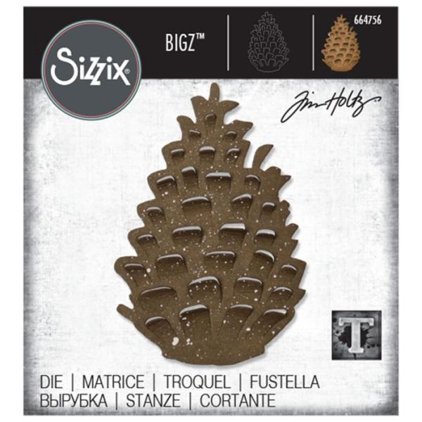 Sizzix Bigz Craft Die - Bigz Die Pinecone