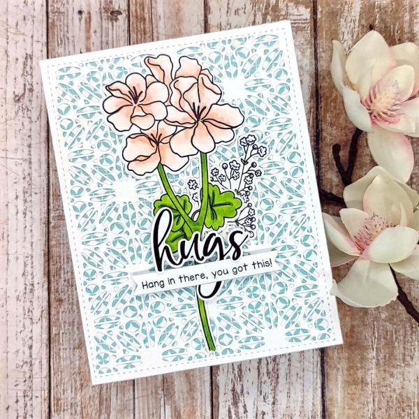 LDRS-Creative Get Well 4x4 Inch Sentiment Stack Clear Stamps