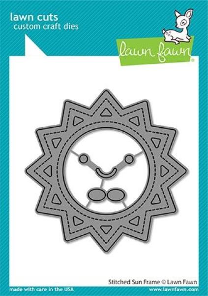 Lawn Fawn Craft Dies - Stitched Sun Frame