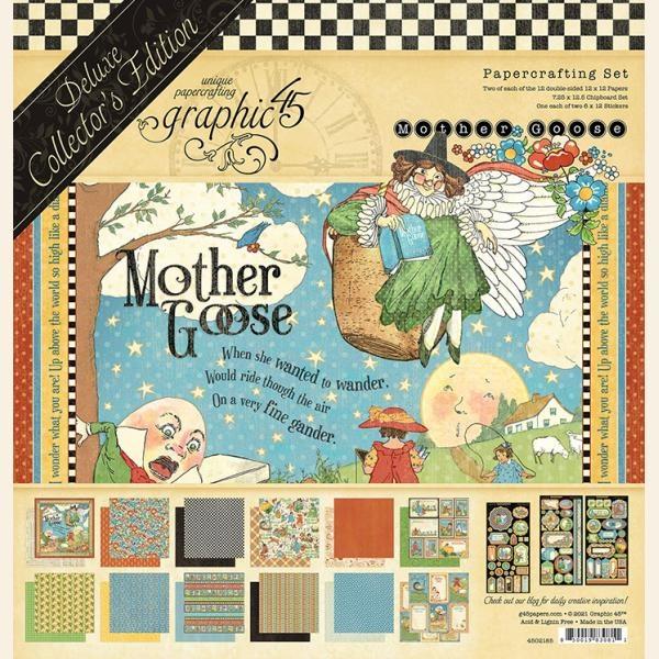 Graphic 45 "Mother Goose Deluxe " 12x12" Collection Pack