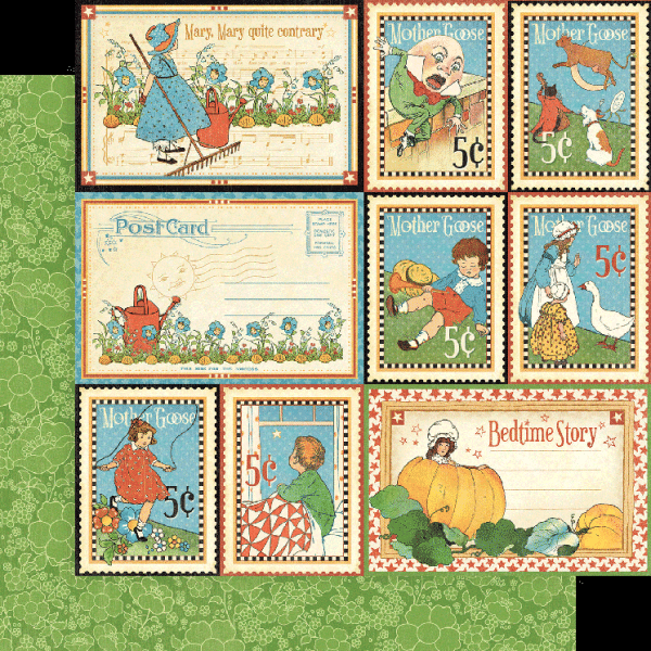 Graphic 45 "Mother Goose Deluxe " 12x12" Collection Pack