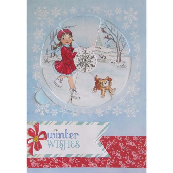 Creative Expressions - Magic windows clear stamp set Winter days