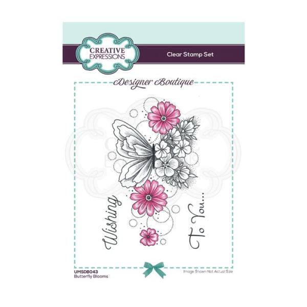 Creative Expressions - Clear stamp Designer boutique Schmetterlingsblü