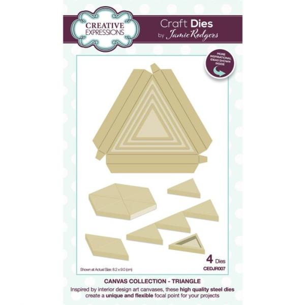 Creative Expressions - Canvas collection Triangle