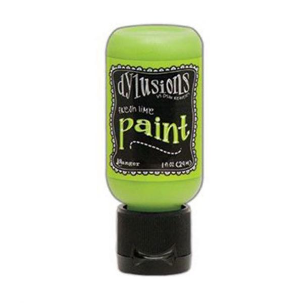 Ranger Ink - Dylusions Flip Cap Paint Fresh lime 29ml