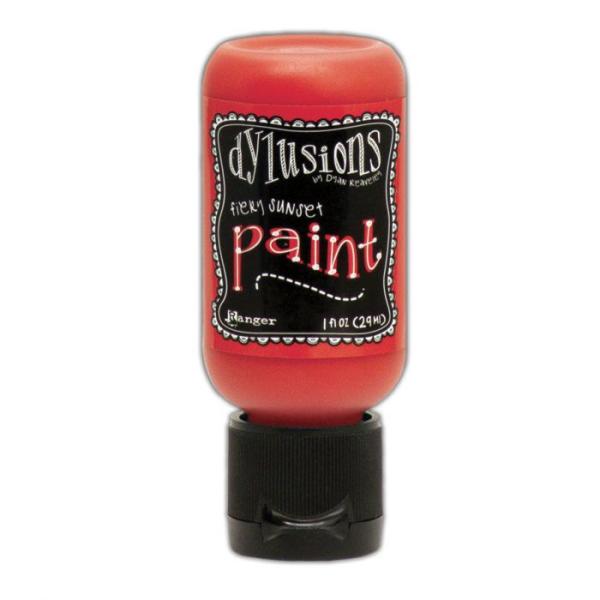 Ranger Ink - Dylusions Flip Cap Paint Fiery sunset 29ml