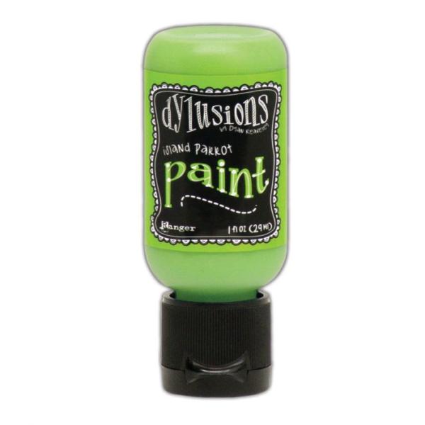 Ranger Ink - Dylusions Flip Cap Paint Island parrot 29ml