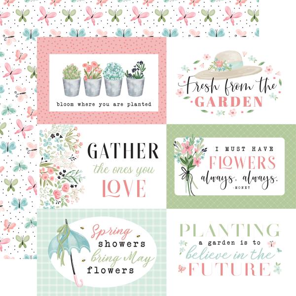 Carta Bella "Flower Garden" 6x6" Paper Pad