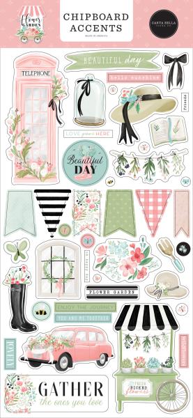 Carta Bella "Flower Garden" Mega Bundle - Komplettpaket 