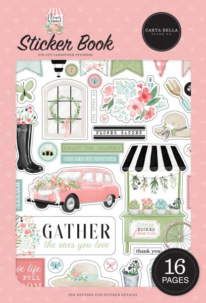 Carta Bella "Flower Garden" Sticker Book