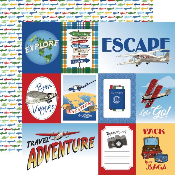 Carta Bella "Our Travel Adventure" 6x6" Paper Pad