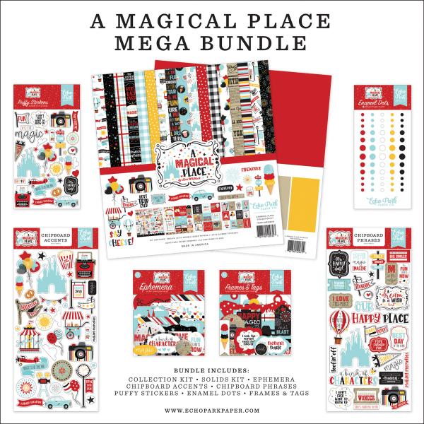 Echo Park "A Magical Place" Mega Bundle - Komplettpaket 