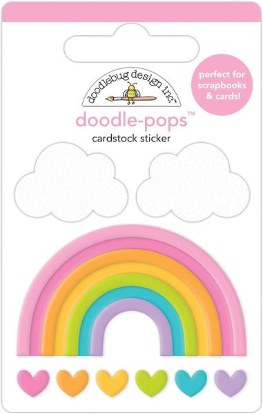 Doodlebug Design Over the Rainbow Doodle-Pops  - Sticker