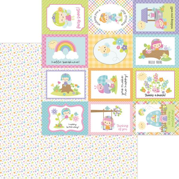 Doodlebug Design Fairy Garden  12" Paper Pack  - Designpapier 