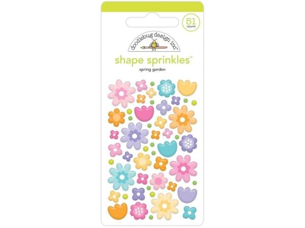 Doodlebug Design Spring Garden Shape Sprinkles 