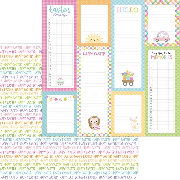 Doodlebug Design Hippity Hoppity  12" Paper Pack  - Designpapier 